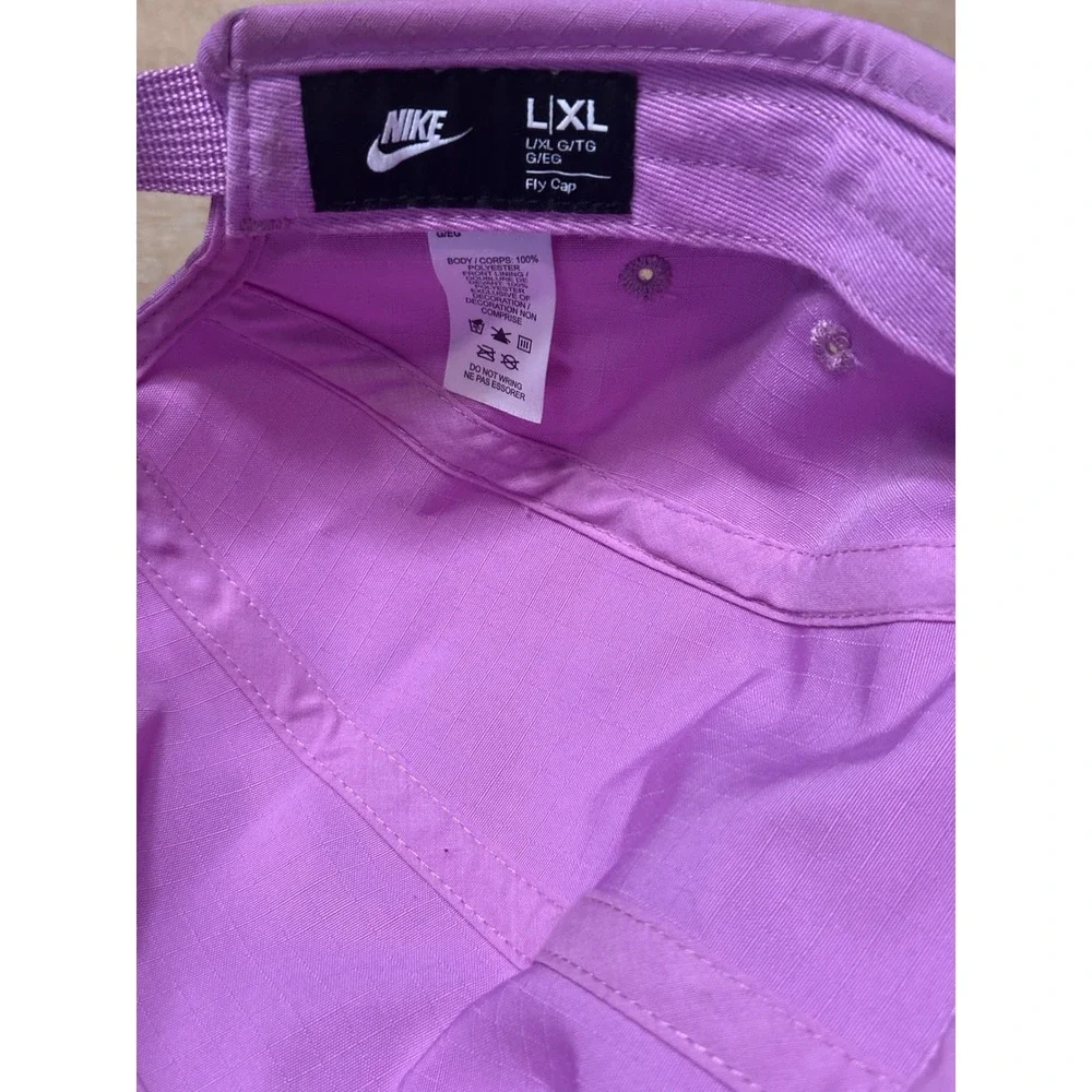 Nike Fly Unstructured Futura Cap In Purple L/XL